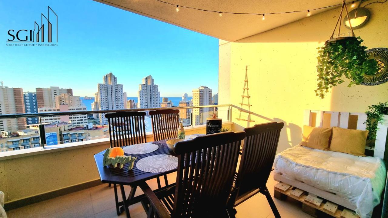 Апартаменты Sunset Chill Out- Torres D' Oboe Бенидорм Экстерьер фото