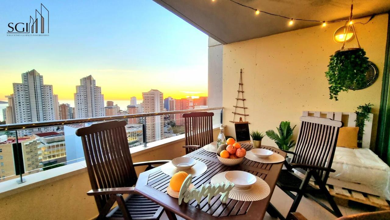 Апартаменты Sunset Chill Out- Torres D' Oboe Бенидорм Экстерьер фото